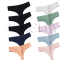 Calcinhas Antibacteriana de Algodão Premium – Compre 5 Leve 10