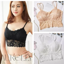 Sutiã de Renda Floral com Copa Removível