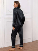 Pijama Silk Dreams – Conjunto de Seda Longo