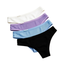 Calcinhas Absorventes Caneladas - 3 Unidades