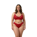 Conjuntos Lingerie Plus Size Sem Bojo Renda Conforto - Compre 2 Leve 3