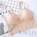 Sutiã de Renda Floral com Copa Removível