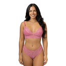 Conjunto Lingerie Renda Sem Bojo Calcinha e Sutiã - Compre 1 Leve 2 *