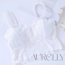 Sutiã de Renda Floral com Copa Removível